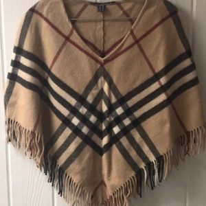 Burberry Poncho